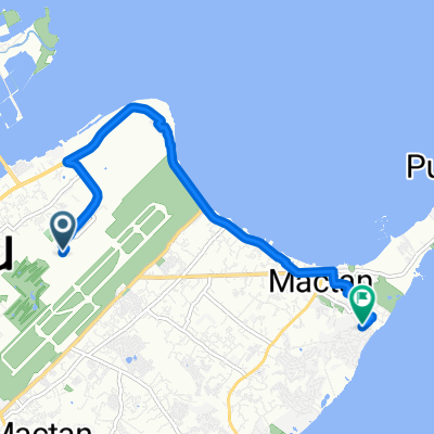 Route in Lapu-Lapu City