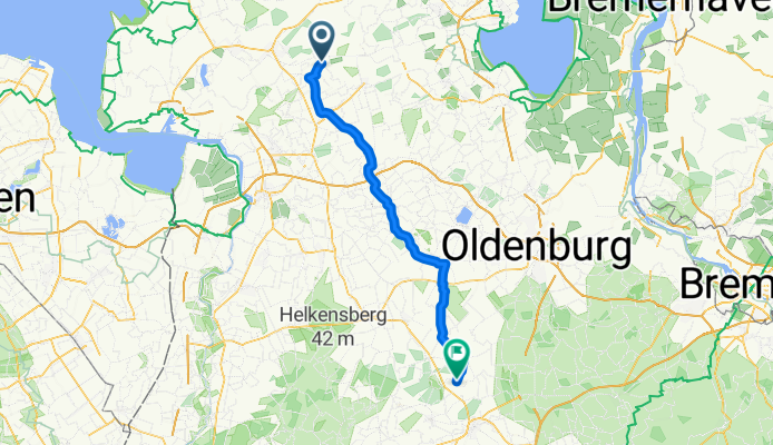 Boßelstraße, Großefehn nach Niedriger Weg, Garrel