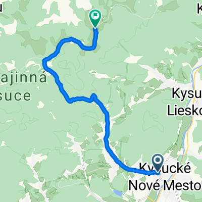 KM- Nesluša- Petránky/ rozhľ. (Marťákov kopec)