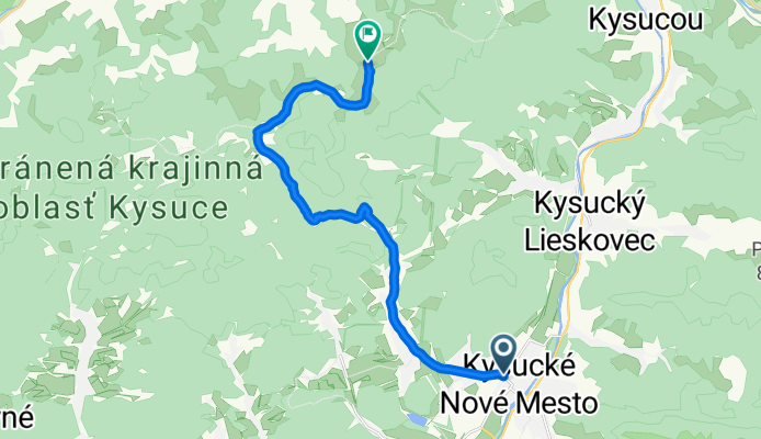 KM- Nesluša- Petránky/ rozhľ. (Marťákov kopec)