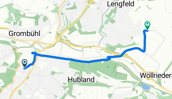 49.792, 9.946 nach 49.804, 9.998