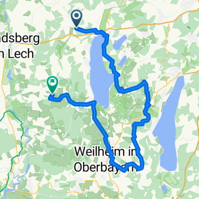 Von Pflaumdorf bis Dießen am Ammersee