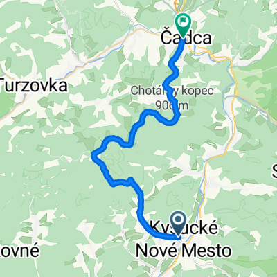 KM- Nesluša- Petránky- Chotár.kopec- Čadca