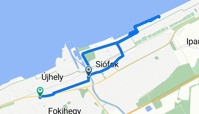 Vámház utca, Siófok - Kandó Kálmán utca, Siófok