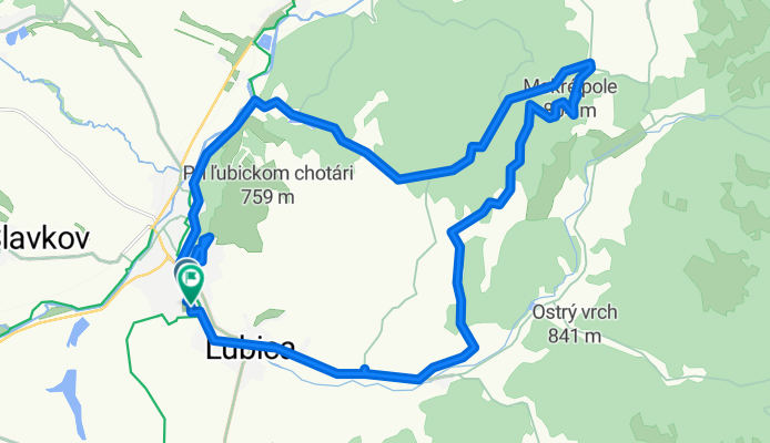 Cez Hajovnu a Zalubica.