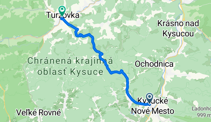 KM- Nesluša- Pod Jakub.vrchom- Turzovka