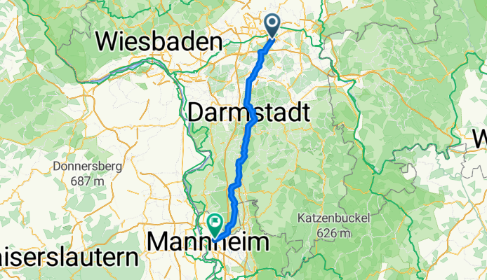 Offenbach am Main - Mannheim