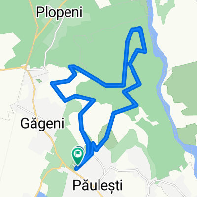 Strada Nicolae Iorga, Păulești to Strada Nicolae Iorga, Păulești