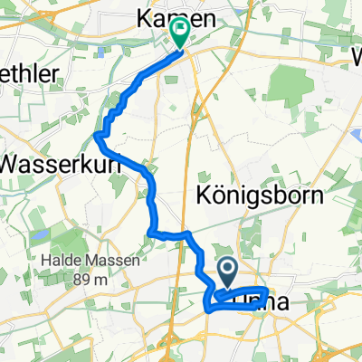 Lortzingstraße, Unna nach Am Bahnhof, Kamen