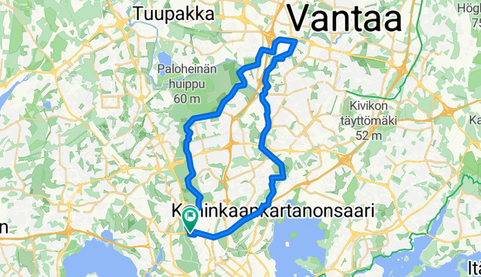 Ilmalankatu to Kuuluttajankatu