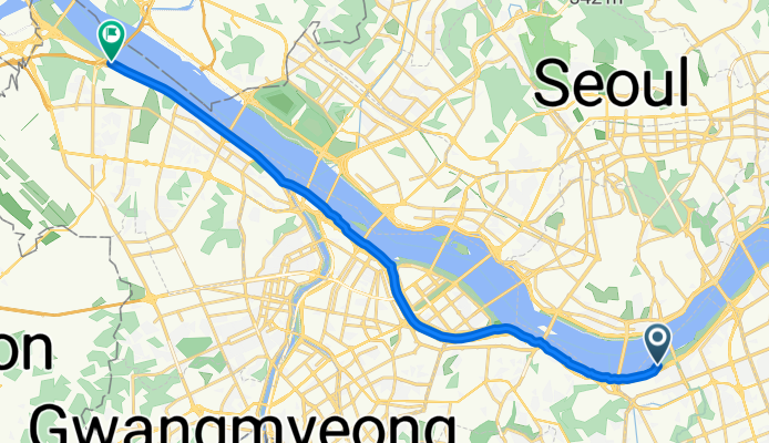 잠수교에서 주차장