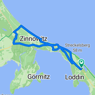 Cölpinstraße, Loddin nach Cölpinstraße, Loddin