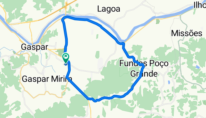 De Rua Botuvera a Rua Botuvera