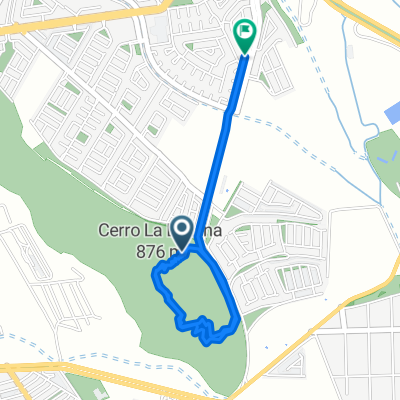 De Calle el Cerro a Avenida Troncal las Torres