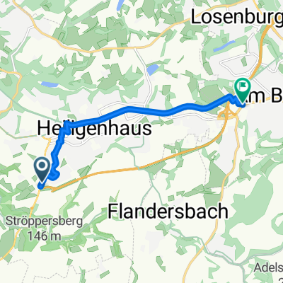 Am Werkerhäuschen, Heiligenhaus nach Heiligenhauser Straße, Velbert