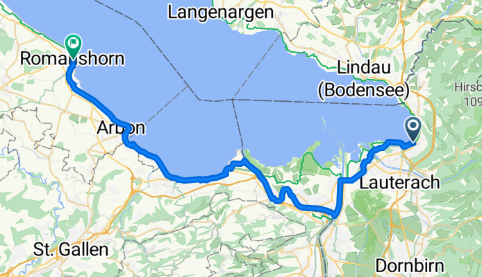 From Bregenz to Romanshorn