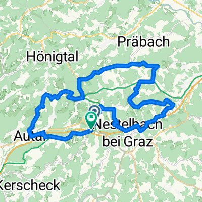 Hauptstraße, Laßnitzhöhe nach Schemerlhöhe, Laßnitzhöhe