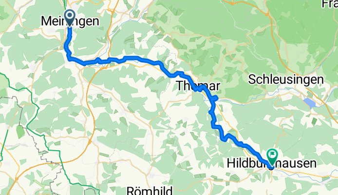 Von Meiningen bis Hildburghausen