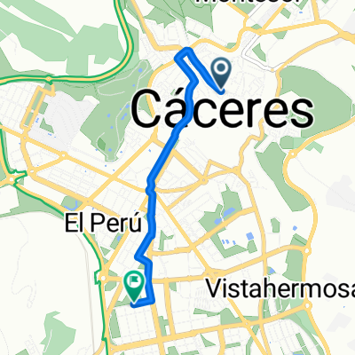 Plaza Mayor, Caceres to Oasis del Sur, Caceres