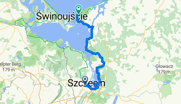From Szczecin to Miedzyzdroje