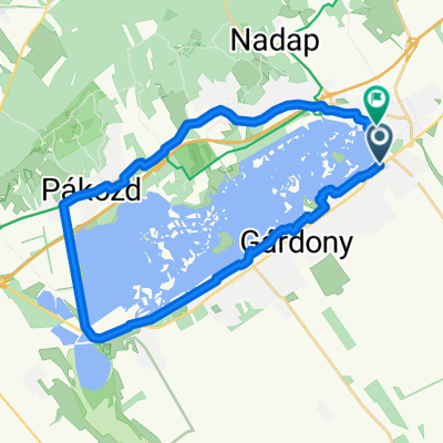 Velence Béke utca - Velence Tó utca