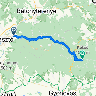 Alkotmány út, Pásztó - 24134-es mellékút, Gyöngyös