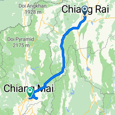 Chiang Rai - Chiang Mai