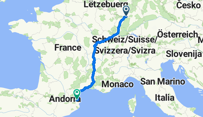 Karlsruhe Hbh, Laroque-des-Albères