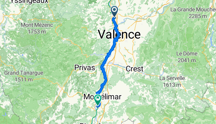 Mauves - Châteauneuf-du-Rhône