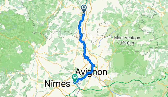 Châteauneuf-du-Rhône - Comps