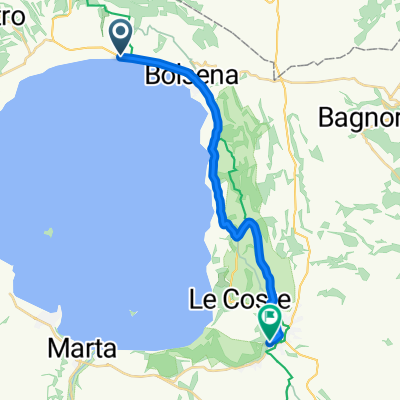 Via Cassia Nord KM nach Via della Rocca