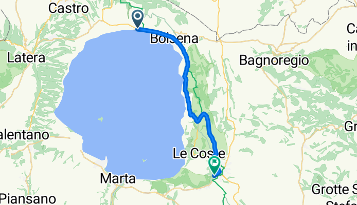 Via Cassia Nord KM nach Via della Rocca