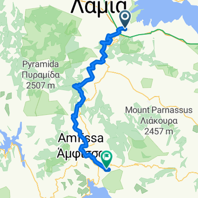 De Palea Ethniki Odos Athinon Thessalonikis a Ethniki Odos Livadias Amfissas