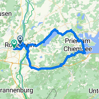 Route in Rosenheim