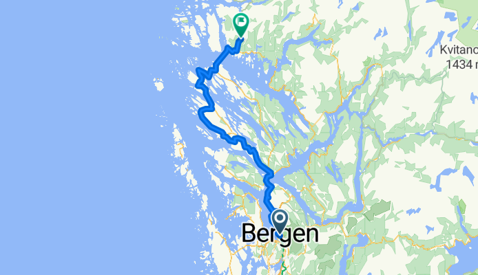 Bergen - Eivindvik
