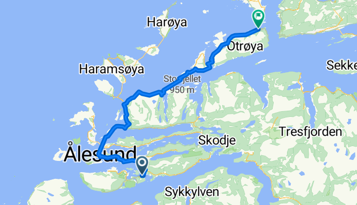 Langevåg - Falkhytta