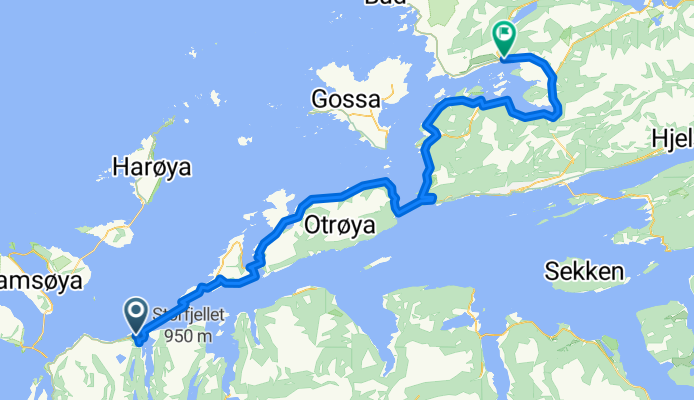 Brattvåg - Elnesvågen