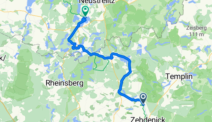 Von Zehdenick bis Fürstenberg/Havel