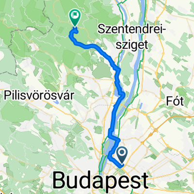 Szegedi út, Budapest - Sikárosi út, Pilisszentlászló