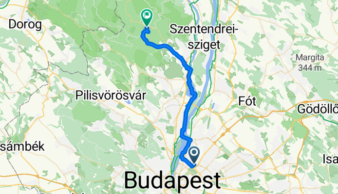 Szegedi út, Budapest - Sikárosi út, Pilisszentlászló