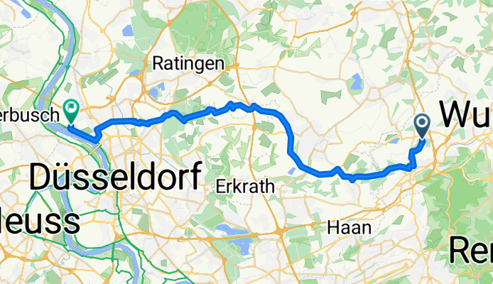 Am Waldsaum nach Arena-Straße