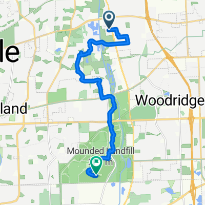 Riverview Drive to Hawk Trail