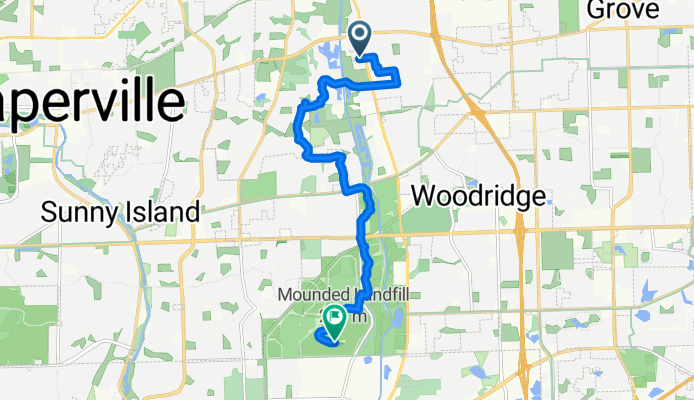 Riverview Drive to Hawk Trail