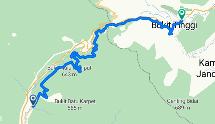 Batu Gombak to Jalan Pesona P8
