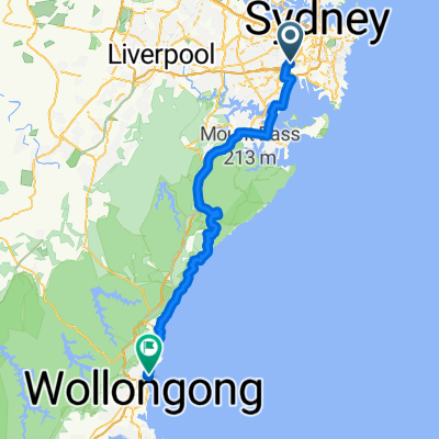 M8, Tempe to Fairy Meadow