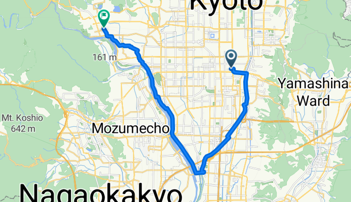 Takatsujicho, Kyoto to Ukyo, Kyoto