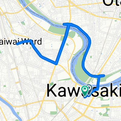 宮本町, 川崎市へ本町1丁目, 川崎市