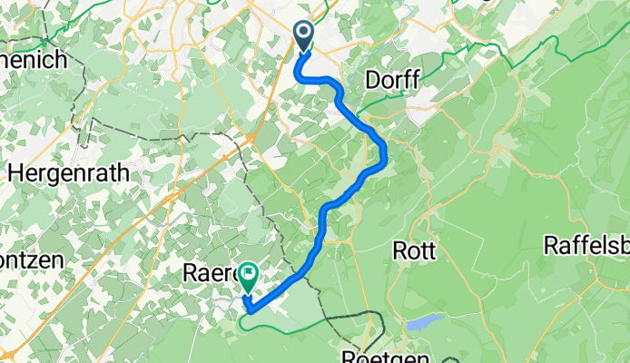Bobenden -&gt; Iterstraße, Raeren