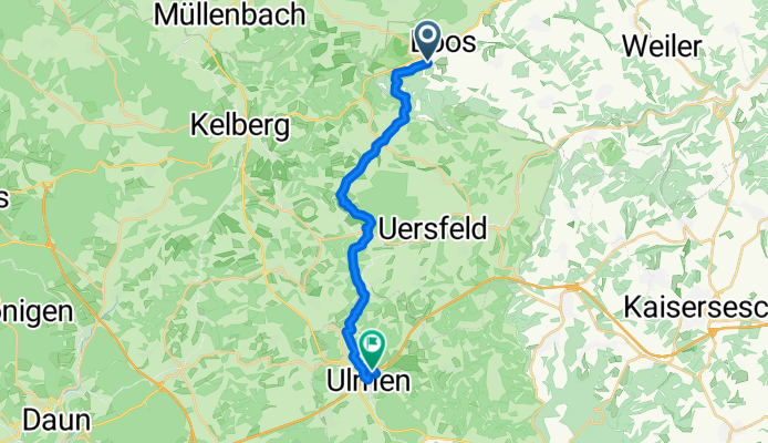 Münker Weg, Boos nach A48, Ulmen