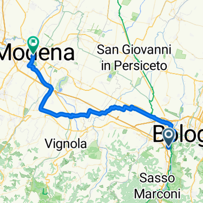 Da Via Ronzani a Via F. Chiappini